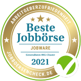 Jobboerstencheck.de beste Jobbörse Deutschlands 2021 Kategorie Arbeitgeberzufriedenheit
