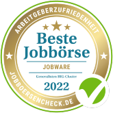 Jobboerstencheck.de beste Jobbörse Deutschlands 2022 Kategorie Arbeitgeberzufriedenheit