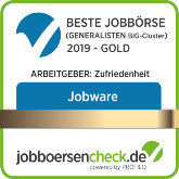 Jobboerstencheck.de beste Jobbörse Deutschlands 2019 Kategorie Arbeitgeberzufriedenheit